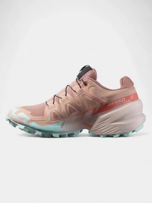 Salomon Speedcross 6 női terepfutó cipő rózsaszín színben 4