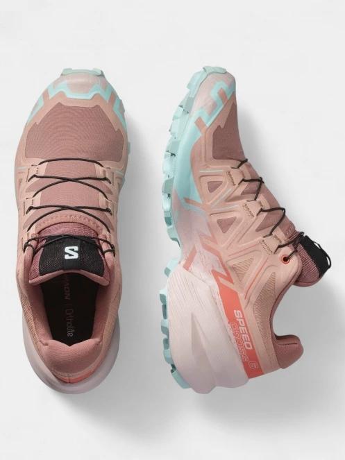 Salomon Speedcross 6 női terepfutó cipő rózsaszín színben 6