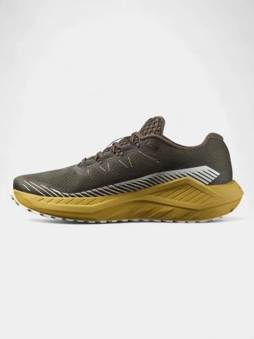 Salomon Drx Defy Grvl férfi aszfalt futócipő oliva színben 4