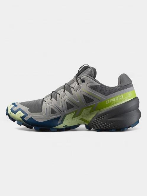 Salomon Speedcross 6 férfi terepfutó cipő oliva színben 4