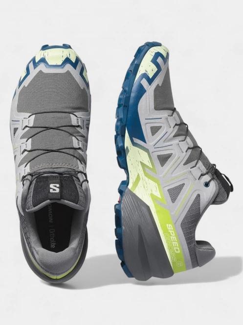 Salomon Speedcross 6 férfi terepfutó cipő oliva színben 6