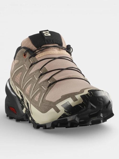 Salomon Speedcross 6 férfi terepfutó cipő barna színben 2