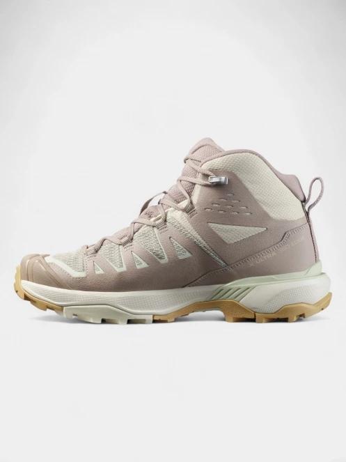 Salomon X Ultra 360 Edge Mid Gore-Tex női túrabakancs homok színben 4