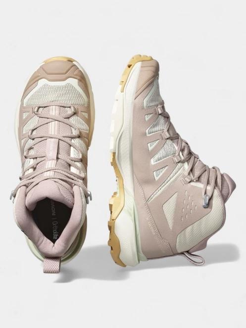 Salomon X Ultra 360 Edge Mid Gore-Tex női túrabakancs homok színben 6