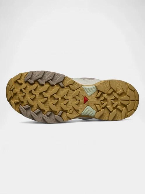 Salomon X Ultra 360 Edge Gore-Tex női túracipő homok színben 6