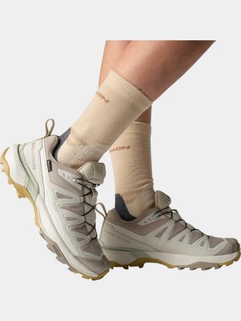 Salomon X Ultra 360 Edge Gore-Tex női túracipő homok színben 7