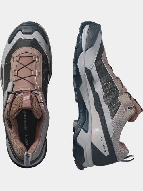 Salomon X Ultra 5 GTX férfi túracipő barna színben 5