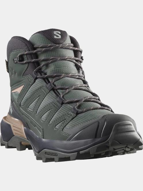 Salomon X Ultra 360 Mid GTX W női túrabakancs oliva színben 2