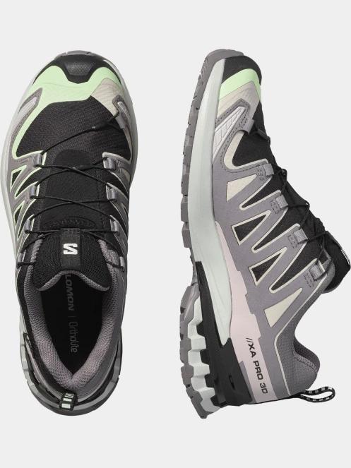 Salomon Xa Pro 3D V9 GTX W női terepfutó cipő szürke színben 5