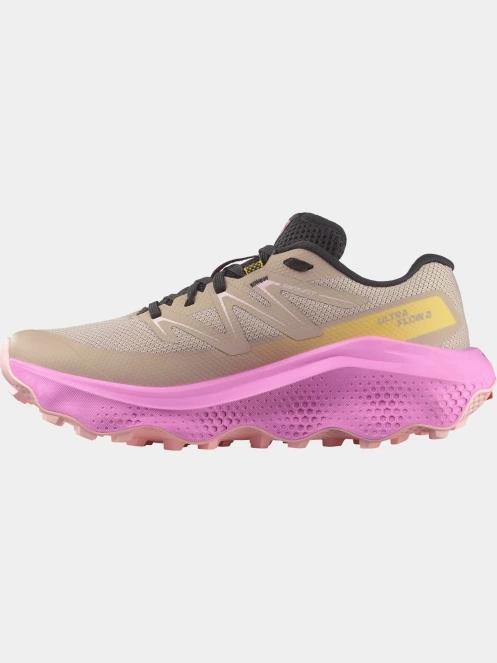 Salomon Ultra Flow 2 W női terepfutó cipő magenta színben 4