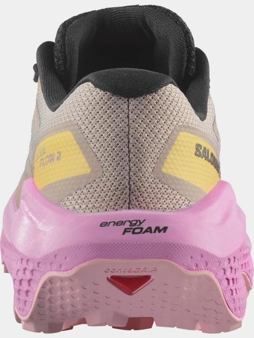 Salomon Ultra Flow 2 W női terepfutó cipő magenta színben 6