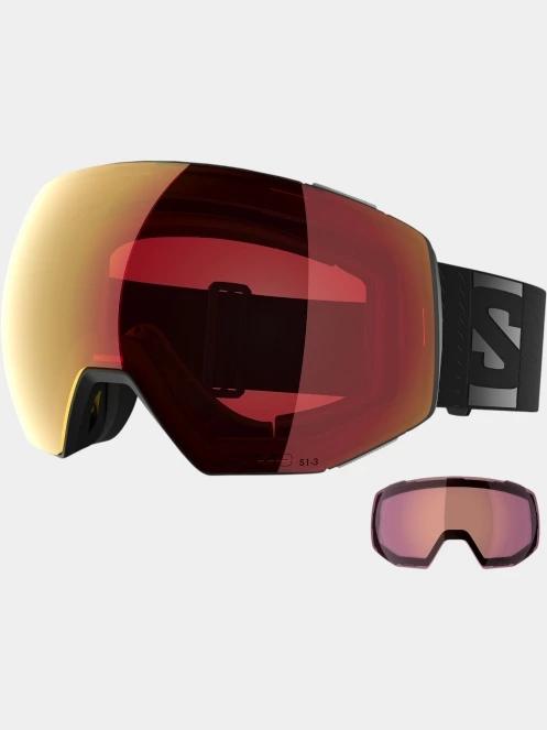 Salomon Radium Prime Sigmaphoto +1Lens síszemüveg fekete színben 2