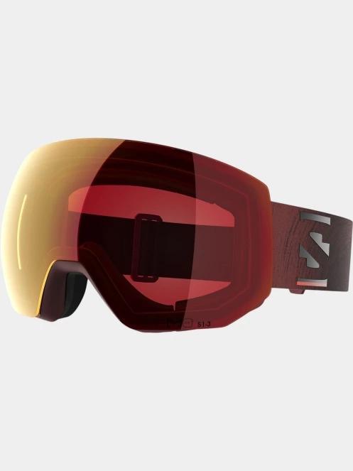 Salomon Radium Pro Sigma Photo síszemüveg bordó színben 2