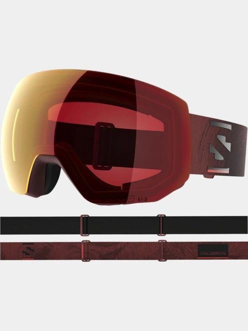 Salomon Radium Pro Sigma Photo síszemüveg bordó színben 6