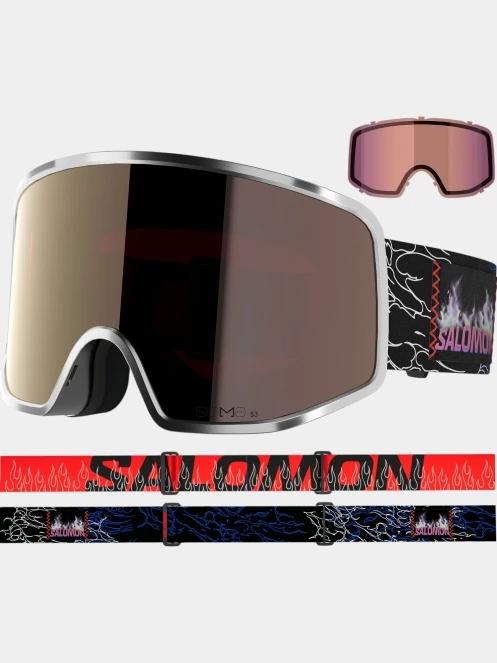 Salomon Sentry Pro Sigma +1Lens síszemüveg fekete színben 6