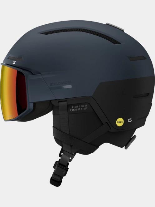 Salomon Driver Prime Sigma Plus MIps bukósisak sötétkék színben 4