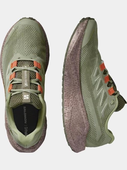 Salomon Aero Blaze 3 Grvl GTX férfi futócipő oliva színben 5