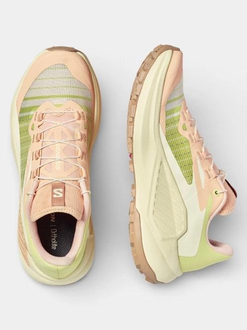 Salomon Genesis W női terepfutó cipő sárga színben 5