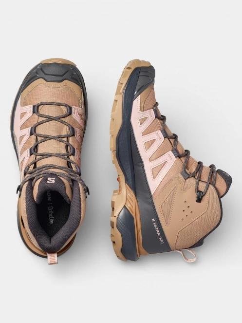 Salomon X Ultra 360 Mid Gtx W női túrabakancs barna színben 5