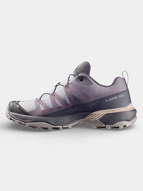 Salomon X Ultra 360 W női túrabakancs szürke színben 4