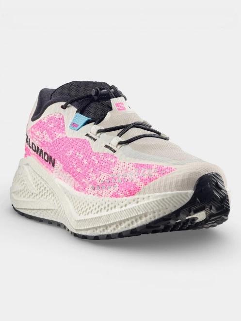 Salomon Aero Glide 4 Grvl W női aszfalt futócipő magenta színben 2