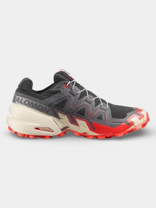 Salomon Speedcross 6 férfi terepfutó cipő szürke színben 3