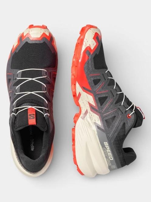 Salomon Speedcross 6 férfi terepfutó cipő szürke színben 5
