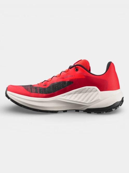 Salomon Genesis Fiery férfi terepfutó cipő piros színben 4