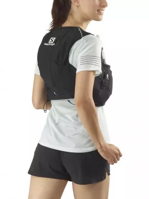 Salomon ADV SKIN 8 SET W női futómellény fekete színben 4
