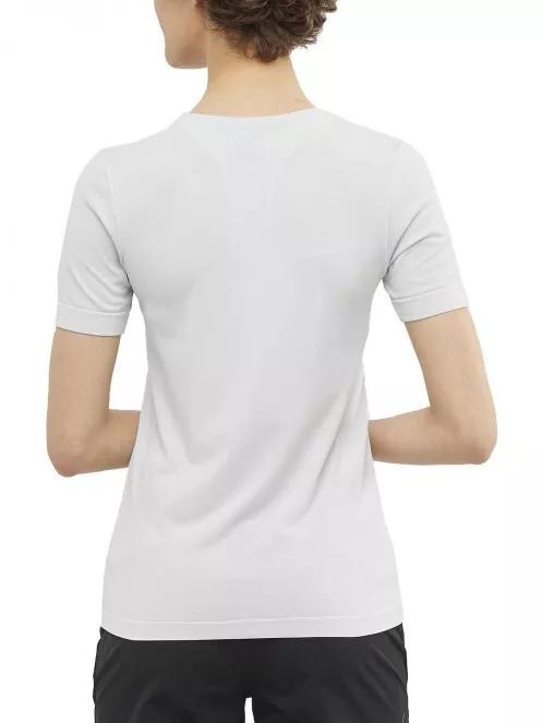 Salomon Essential Seamless Ss T W női rövid ujjú sport póló fehér színben 3