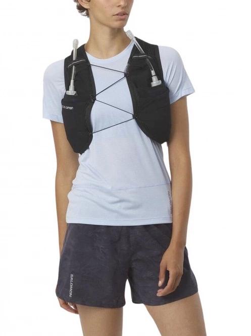 Salomon Active Skin 8 Women Set női futómellény fekete színben 6