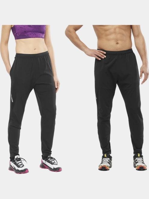 Salomon Cross Run Pants U sportnadrág fekete színben 2