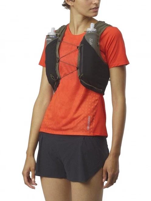 Salomon Adv Skin 5 Set futómellény oliva színben 5
