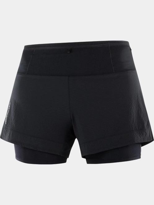 Salomon Sense Aero 2In1 Short W női sport rövidnadrág fekete színben 6