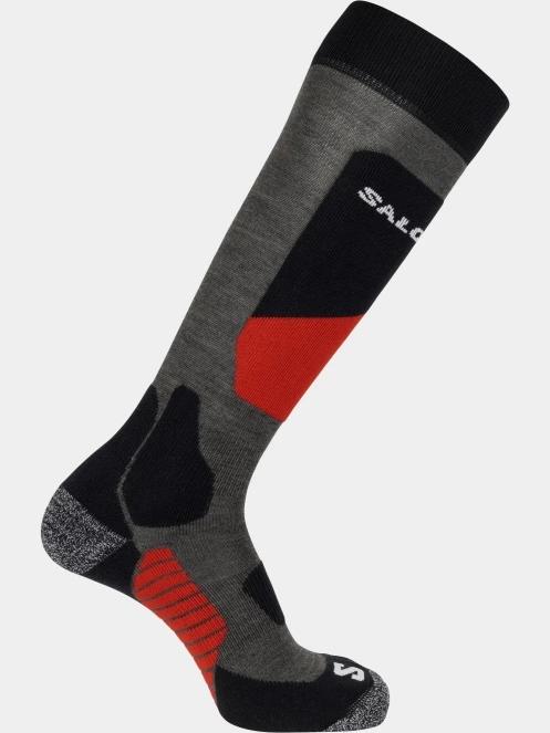 Salomon Socks S/AcceSS sízokni szürke színben 2
