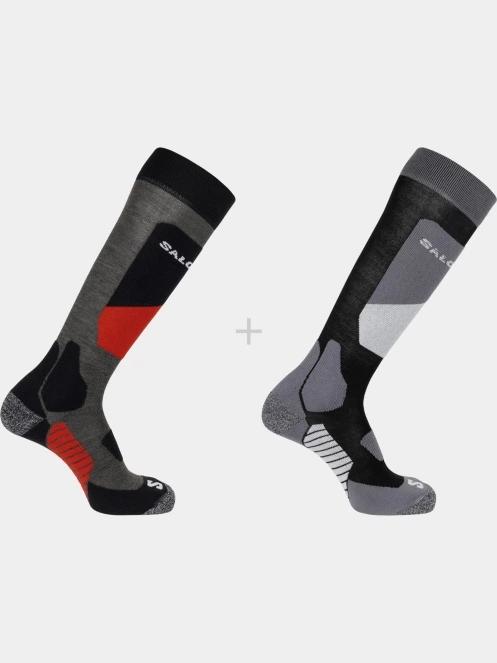 Salomon Socks S/AcceSS 2-Pack sízokni szürke színben 2