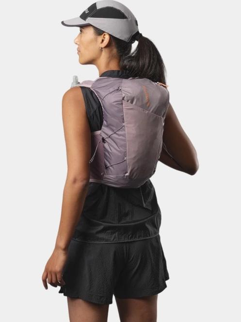 Salomon Active Skin 12 Women Set női futómellény lila színben 9