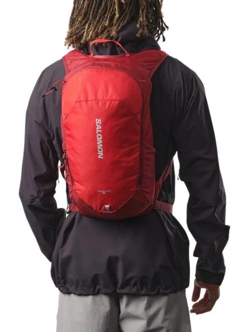 Salomon Trailblazer 10 hátizsák piros színben 5
