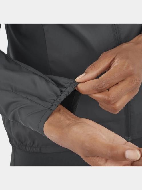 Salomon CroSS Wind Jkt W női futódzseki fekete színben 7