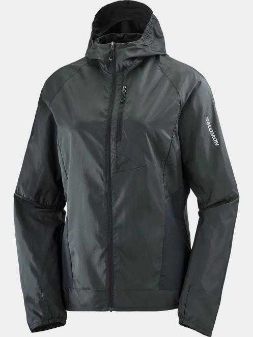 Salomon CroSS Wind Jkt W női futódzseki fekete színben 9