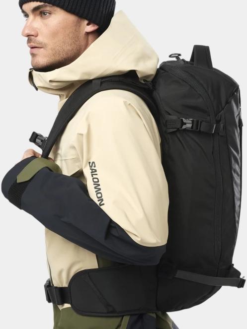 Salomon Qst 25 síhátizsák fekete színben 8