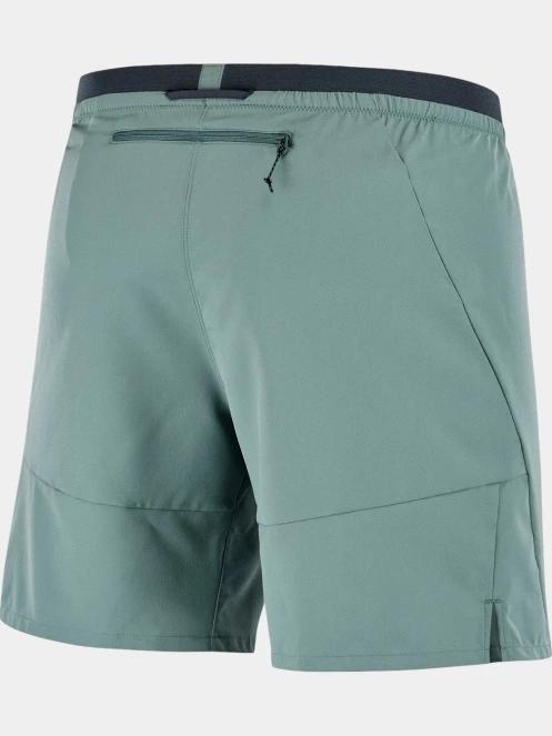 Salomon Cross 7'' Shorts No Lin M férfi sport rövidnadrág kék színben 7