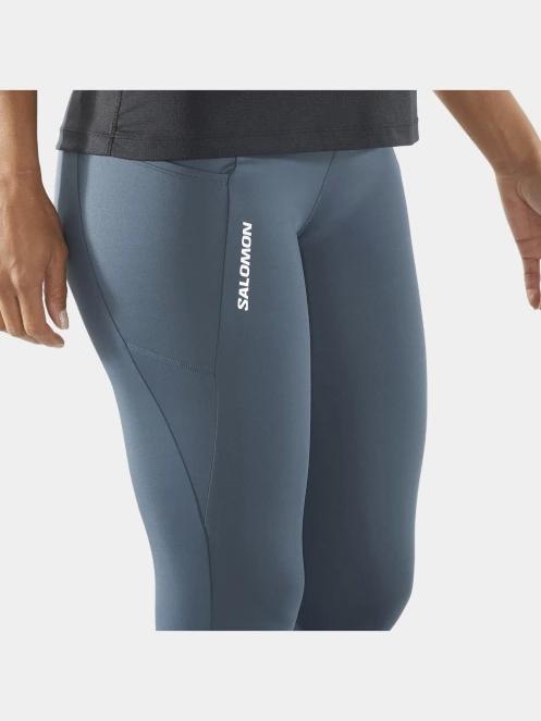 Salomon Cross Run 28'' Tights W női sportnadrág sötétkék színben 4