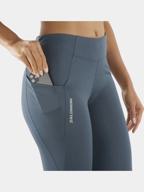 Salomon Cross Run 28'' Tights W női sportnadrág sötétkék színben 5