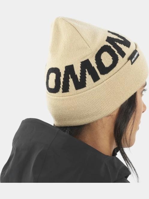Salomon Hermitage Beanie sapka sárga színben 4