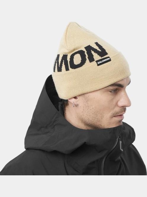 Salomon Hermitage Beanie sapka sárga színben 5