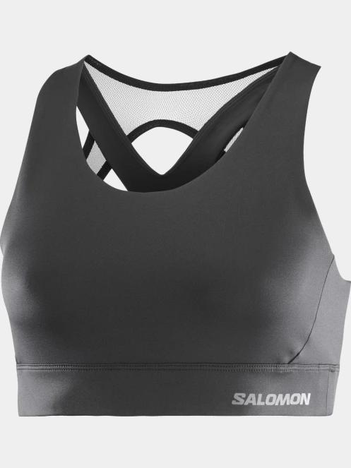 Salomon Cross Run Bra W női sportmelltartó fekete színben 5