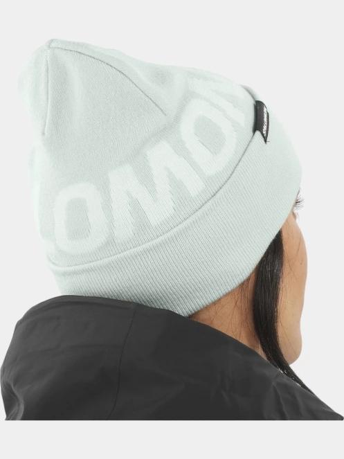 Salomon Hermitage Beanie sapka zöld színben 4