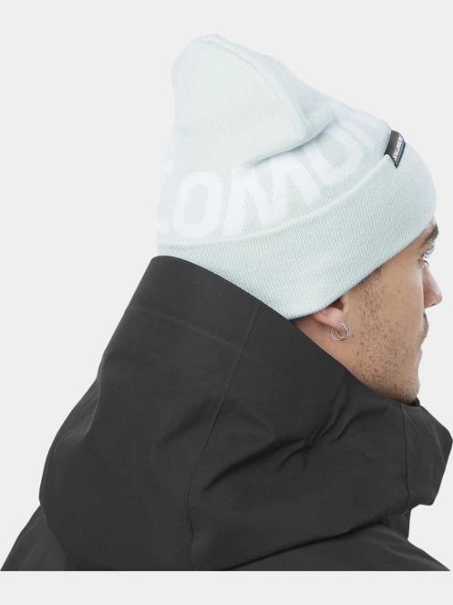 Salomon Hermitage Beanie sapka zöld színben 6