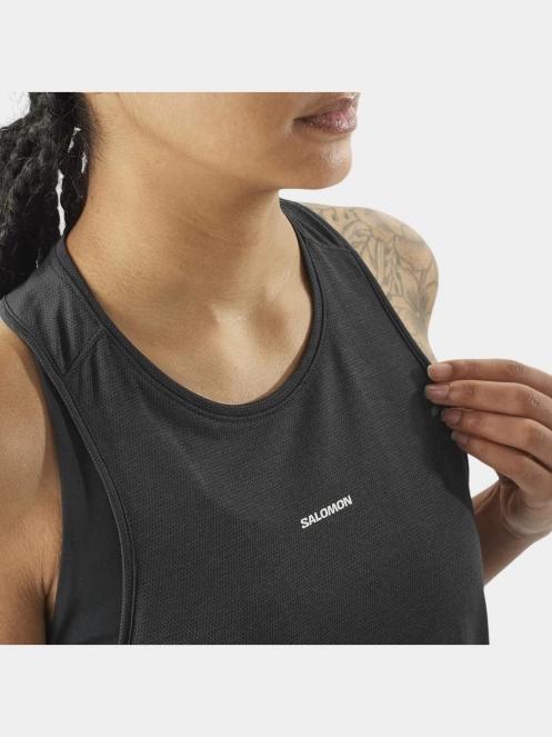 Salomon Shakeout Core női tank top fekete színben 5